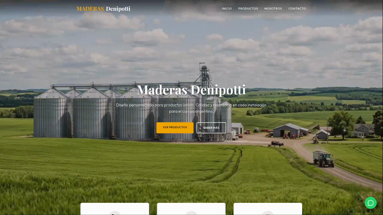 gina web de isntalaciones ganaderasP